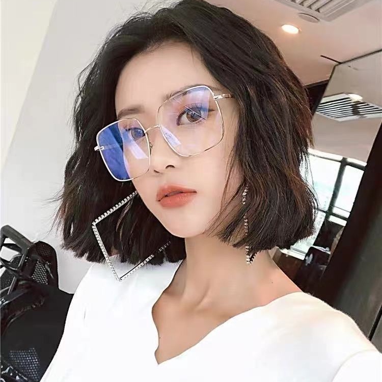 Kính cận gọng vuông kim loại phong cách Hàn Quốc thời trang cho nam và nữ COSA9
