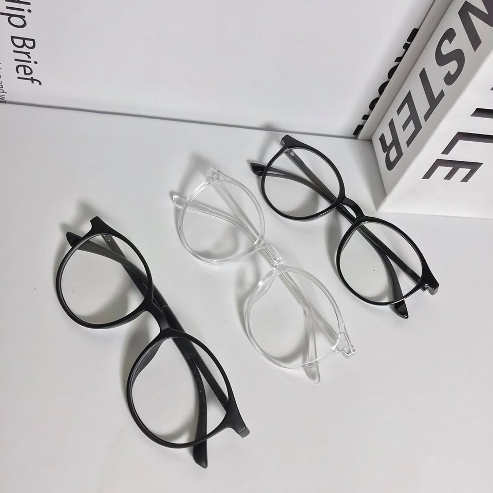 Kính gọng tròn dẻo Trendy