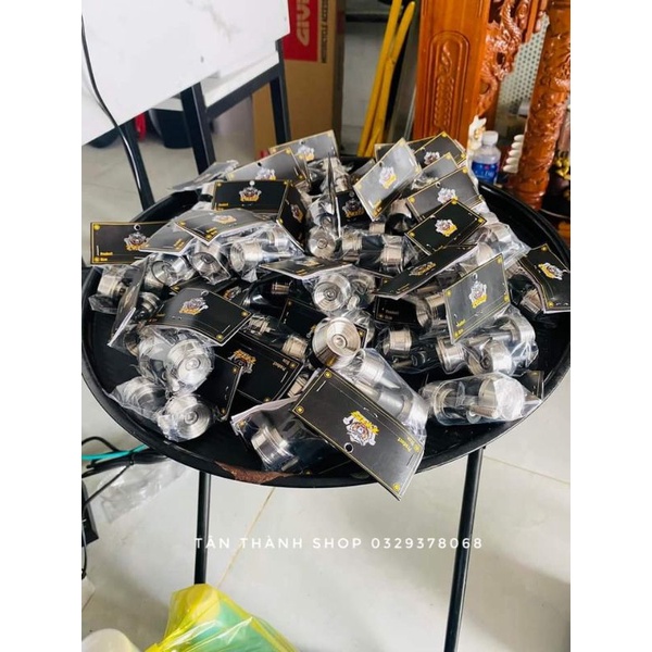 Gù tay lái mẫu thái V2 V3 inox 304 CNC siêu nặng chống rung tay lái  ( giá 1 cặp )