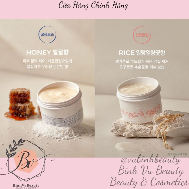 TẨY DA CHẾT BODY MUỐI BIỂN GIẢM MỤN - DƯỠNG CĂNG MỊN DA BODY