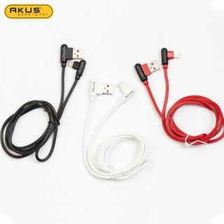 Cáp Sạc IPhone, IPad Chân Lighting Akus FE01