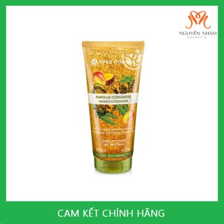 Gel tắm tẩy tế bào chết body Yves Rocher hương xoài - rau mùi