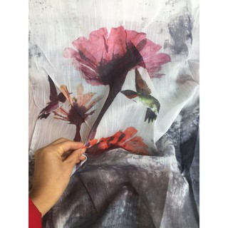 vải organza xước