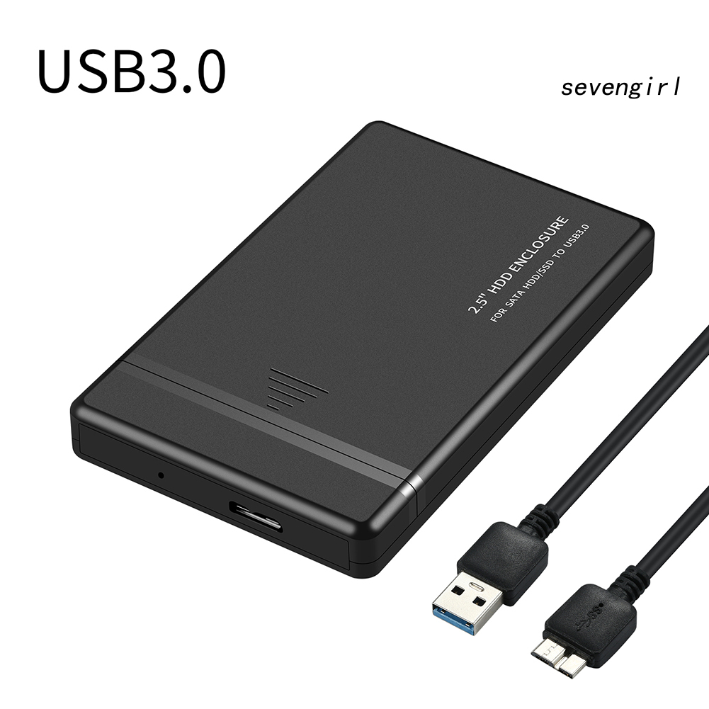 Hộp Đựng Ổ Cứng Ngoài Sev-Usb 3.0 2.5inch Sata Hdd Ssd | BigBuy360 - bigbuy360.vn