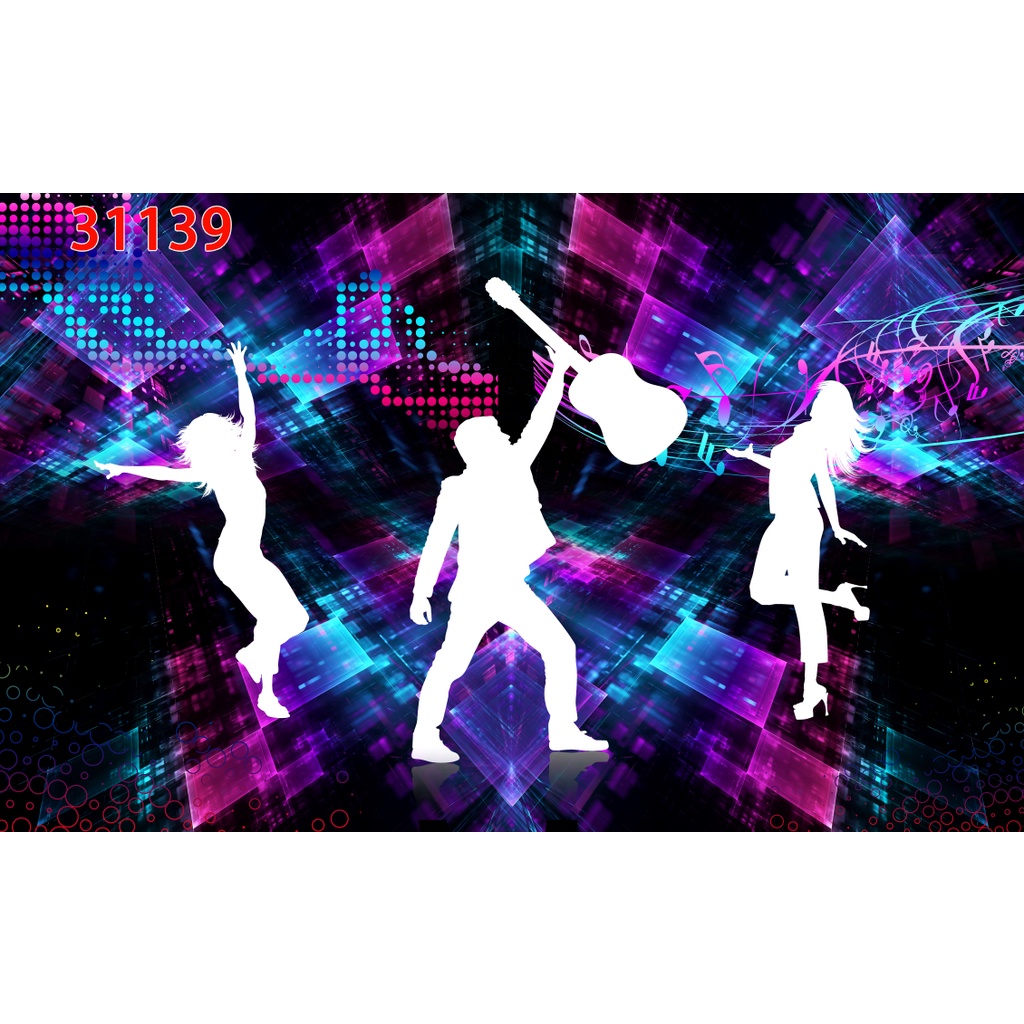 Tranh Dán Quán Hát Karaoke, Club, Bar Sàn