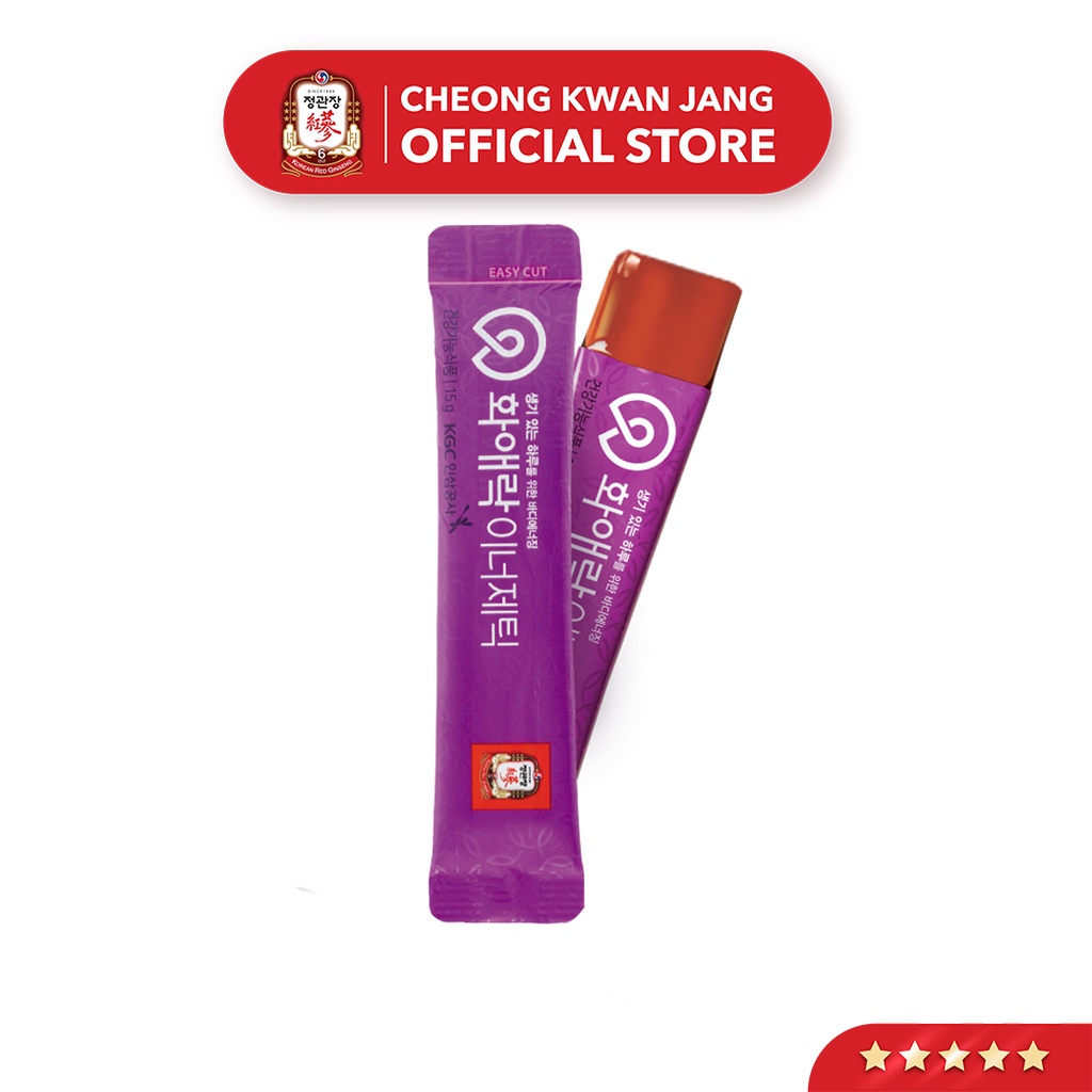Thạch Hồng sâm Dành cho Phụ nữ KGC Cheong Kwan Jang Hwa Ae Rak Innergetic hộp 15g x 20 gói