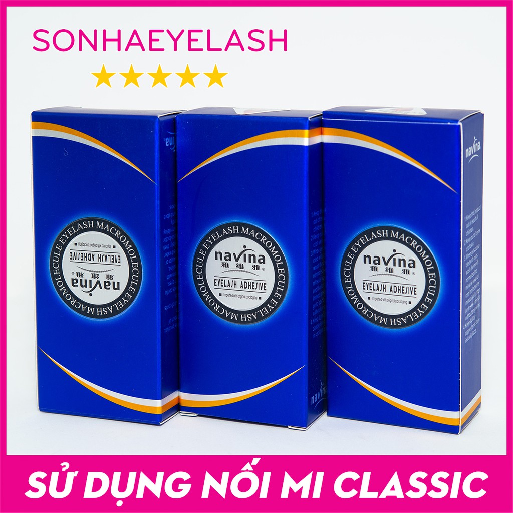 Keo gel Navina, Keo nối mi ít cay Navina khô chậm dành cho người mới học nối mi | BigBuy360 - bigbuy360.vn