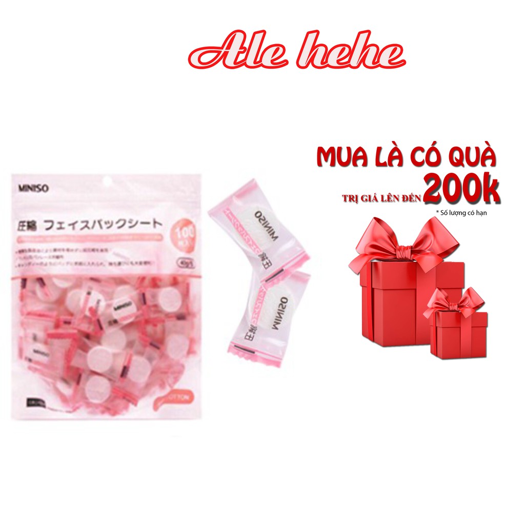 Mặt Nạ Giấy Nén Miniso Giúp Cấp Ẩm Thải Độc, Cân Bằng Độ pH Cho Da, Hút Sạch Bã Nhờn, Bụi Bẩn Làm Da Trở Nên Trắng sáng | BigBuy360 - bigbuy360.vn