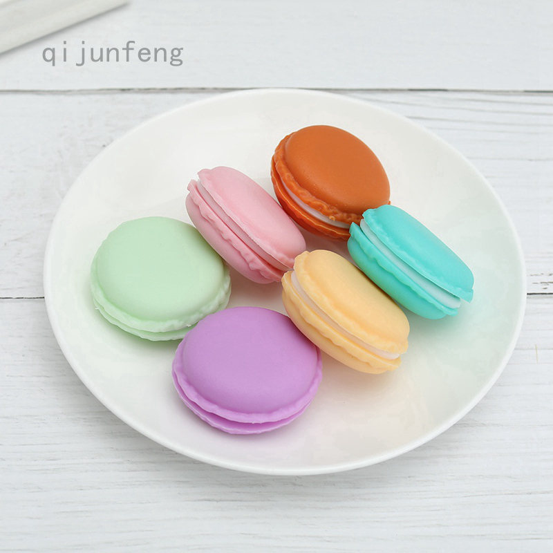 Hộp Đựng Trang Sức Hình Bánh Macaron Dễ Thương