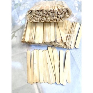 1kg que kem gỗ làm hanmade( đè lưỡi ,que kem,que tròn)