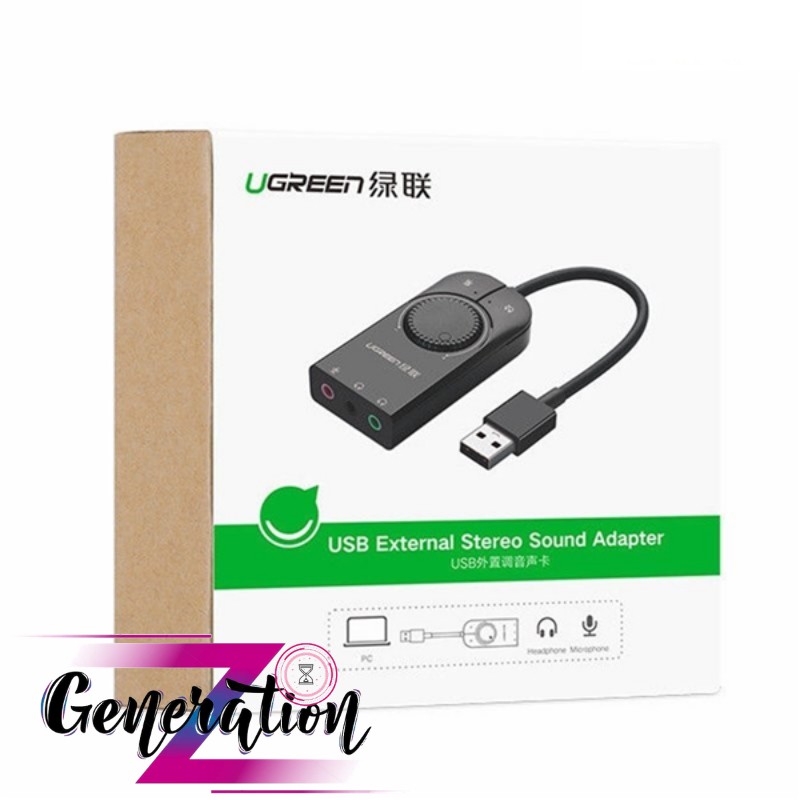 USB Sound Ugreen 40964 - Cáp chuyển USB 2.0 ra Loa Ugreen 40964