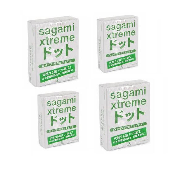 Bao cao su SAGAMI XTREME WHITE (HỘP 3)