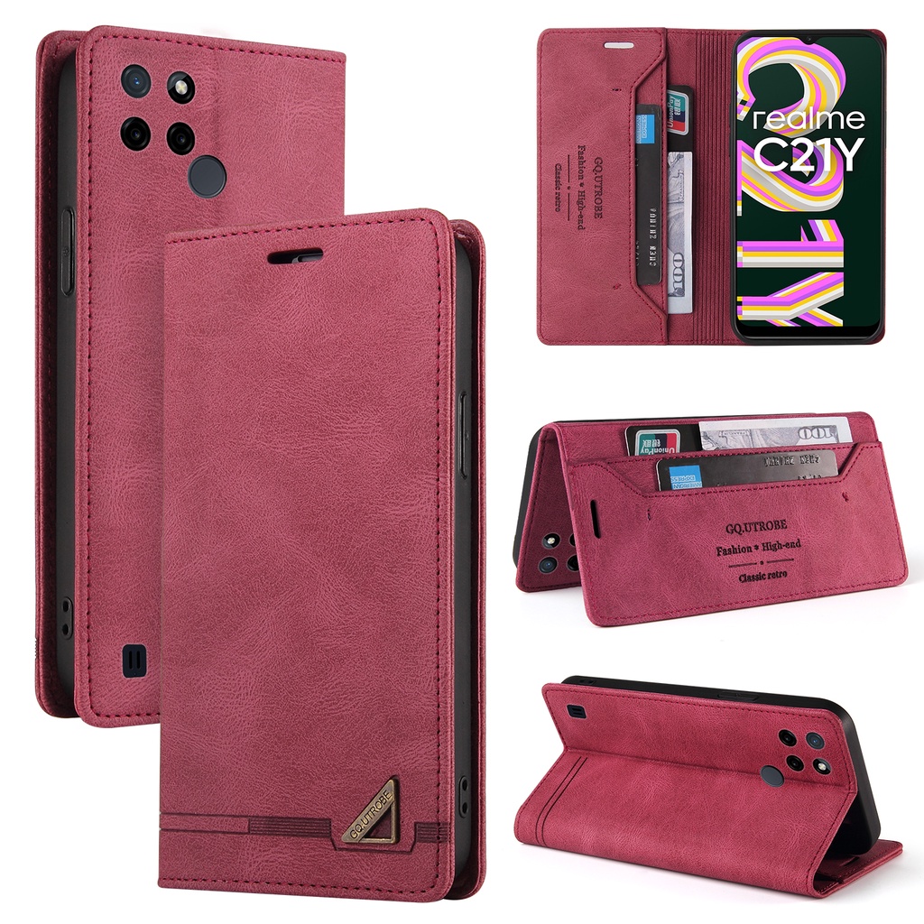 Case for Realme C21Y / Realme C25Y 008 Ốp Ốp Bao Da Điện Thoại Cho
