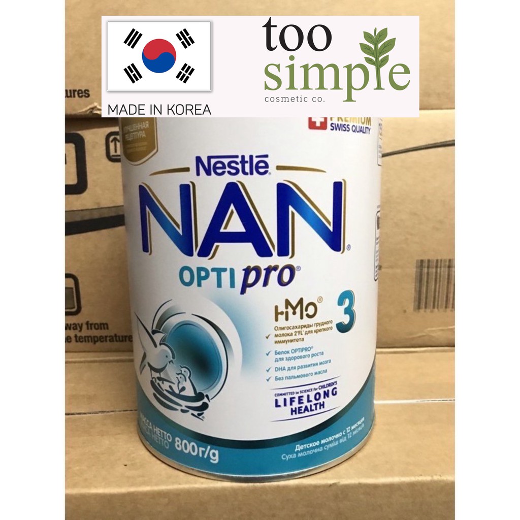 [TooSimple] 🍼[DATE 2022] SỮA NAN NGA ĐỦ SỐ 1,2,3,4 800G