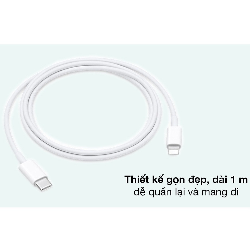 Cáp Type C - Lightning 1m Apple MM0A3 Trắng