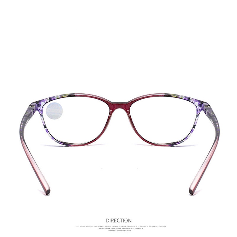 Kính Đọc Sách Chống Ánh Sáng Xanh Trong Suốt Phong Cách Vintage Cho Nam Và Nữ