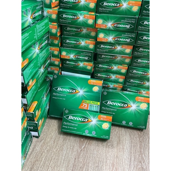 VIÊN SỦI BEROCCA - LẺ 1 TUÝP 15 VIÊN - VỊ CAM, HỖ TRỢ GIẢM TÌNH TRẠNG THIẾU HỤT CANXI VÀ KHÁNG CHẤT