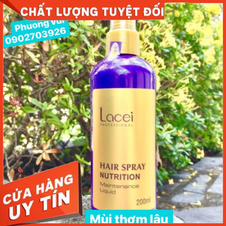 [Tận Gốc] Sữa Xịt Dưỡng Tóc Lacei cao cấp Chính Hãng Loai 1 Mềm mượt siêu thơm lâu phục hồi giữ màu tóc giảm gãy rụng