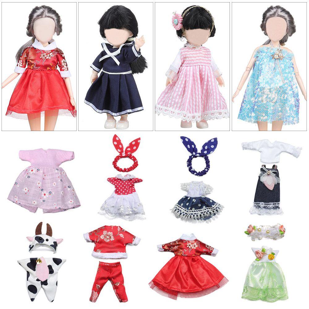 Vải May Quần Áo Cho Búp Bê 16~17cm