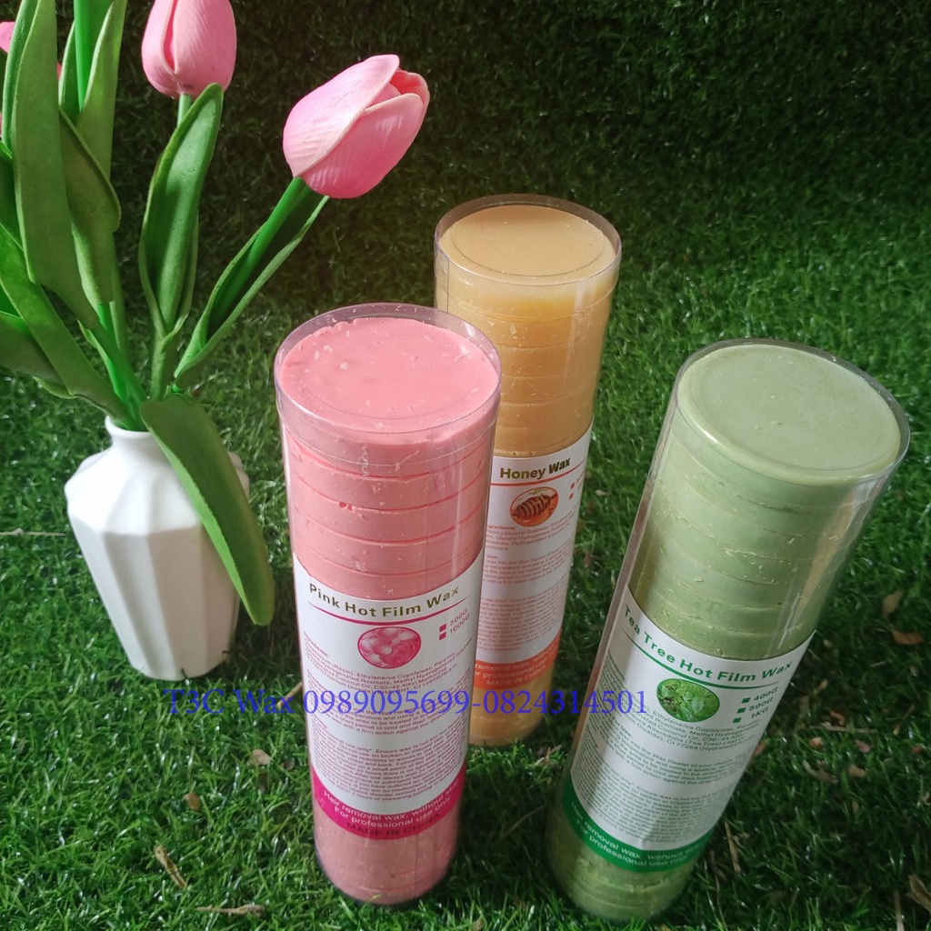 SÁP WAX LÔNG DẠNG KHOANH TRÒN 500G BÁM LÔNG TỐT