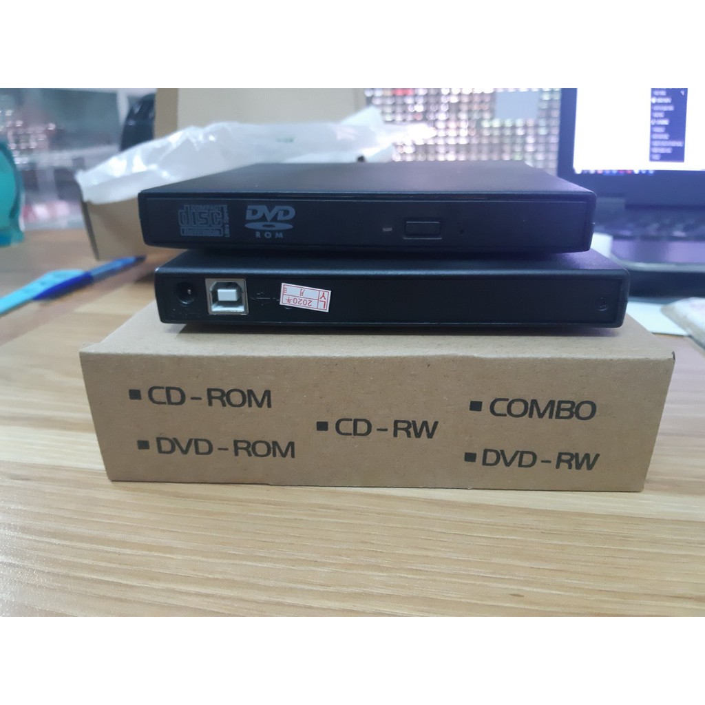 DVD ROM cắm cổng USB cho Laptop, PC - Ổ đọc đĩa tiện dụng | BigBuy360 - bigbuy360.vn