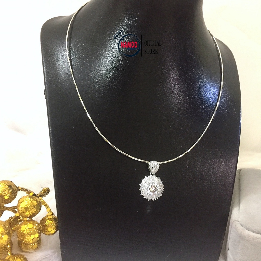 Kiềng Bạc Nữ Bản Mềm Bền Màu V839 Namoo Jewelry