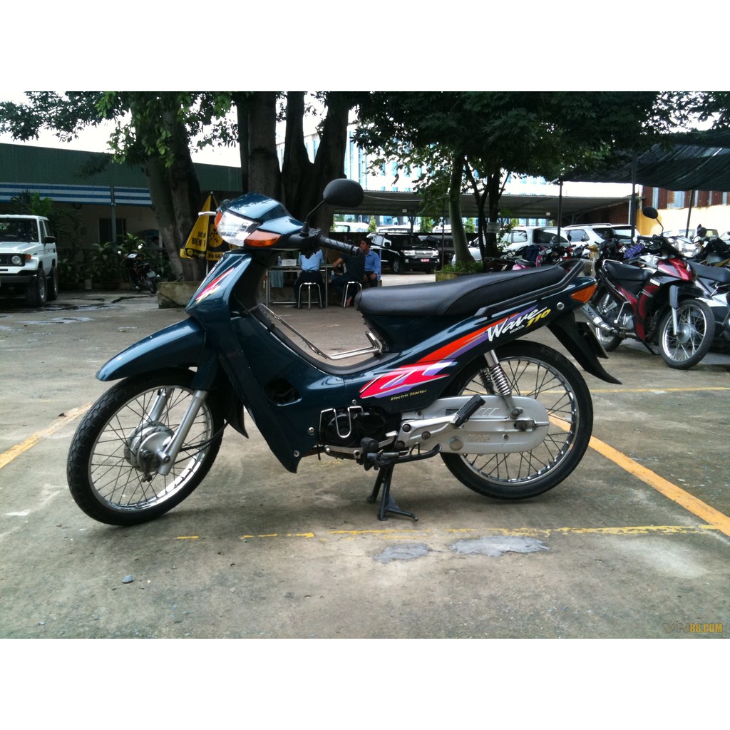 Tem wave thái màu nhớt đời 99 zin theo xe