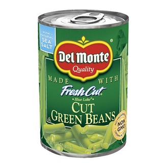 Đậu cắt tươi hiệu del monte blue lake hộp 411g