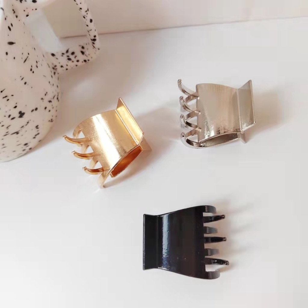 KẸP CÀNG CUA KIM LOẠI MINI PHONG CÁCH HÀN QUỐC TRẺ TRUNG NĂNG ĐỘNG CHO NỮ