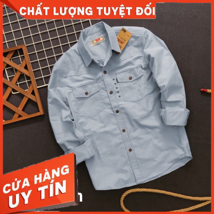 Áo sơ mi nam dài tay polo phong cách công sở MÀU trắng, đen cực đẹp - chuẩn form- lịch sự và hấp dẫn - TASM3018 - Hàng n