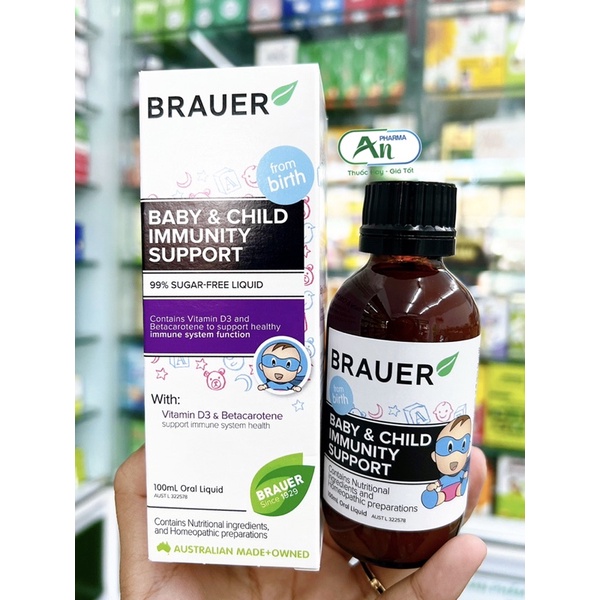 Siro Tăng Đề Kháng Brauer Immunity Sale date 2024