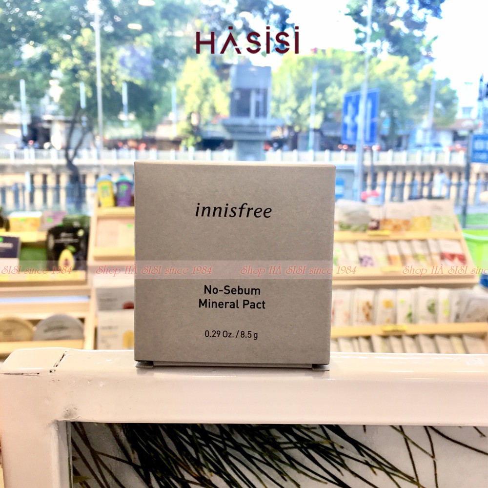 Phấn Phủ Dạng Nén INNISFREE NO SEBUM MINERAL PACT 8.5g