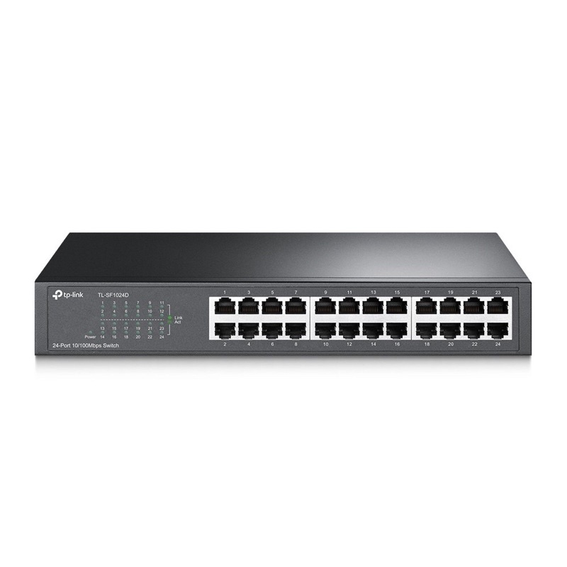 Bộ chia mạng 24 cổng TPLink SF1024D chính hãng FPT phân phối - Switch 24 port TPlink 10/100 mpbs