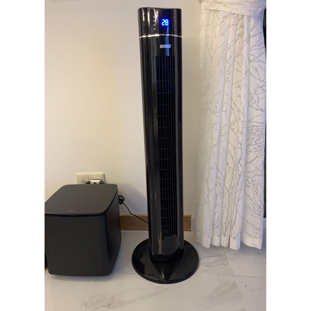 Quạt tháp UNOLD Skyline 86855 màu đen Quạt không cánh yên tĩnh