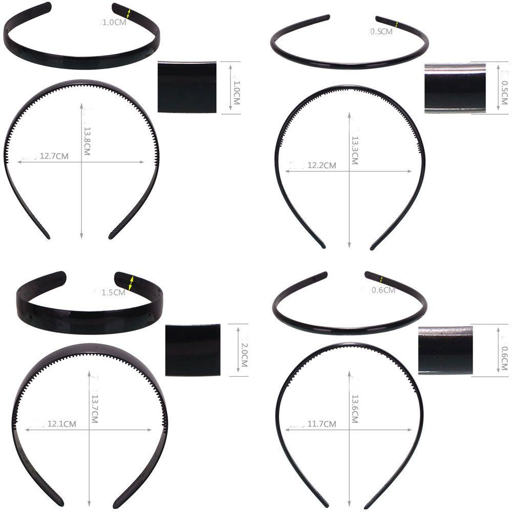 FUTURE Retro Hair Band DIY Variety Black jewelry New Headwear Woman Simplicity