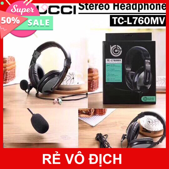 [XÃ KHO] TAI NGHE TUCCI A2 - - X5 - X6 CHỤP TAI CÓ MIC [HCM]