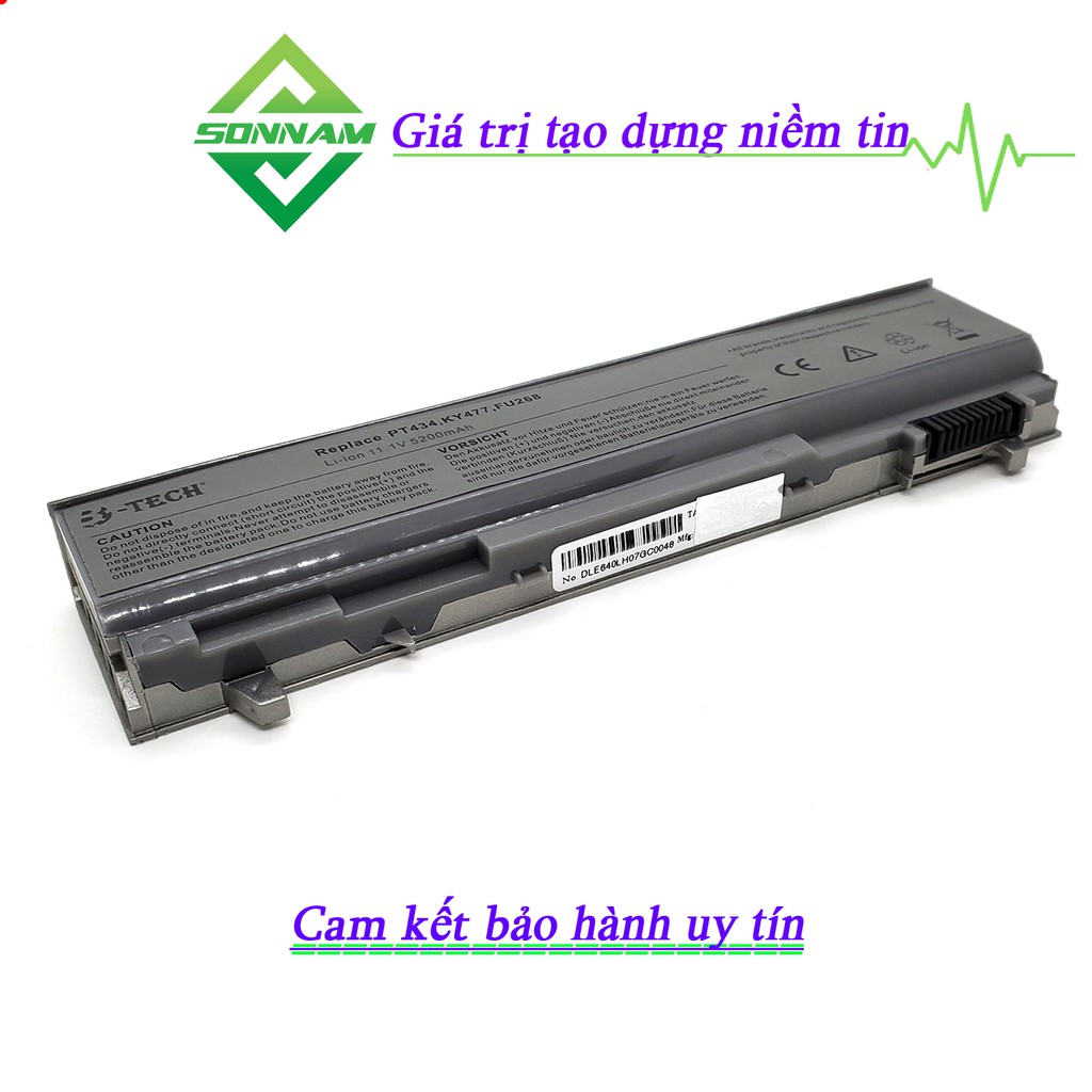 Pin Laptop Dell Lattitude E6400 E6410 E6500 E6510 – E6400 – 6 CELL - Bảo Hành Đổi Mới 9 Tháng