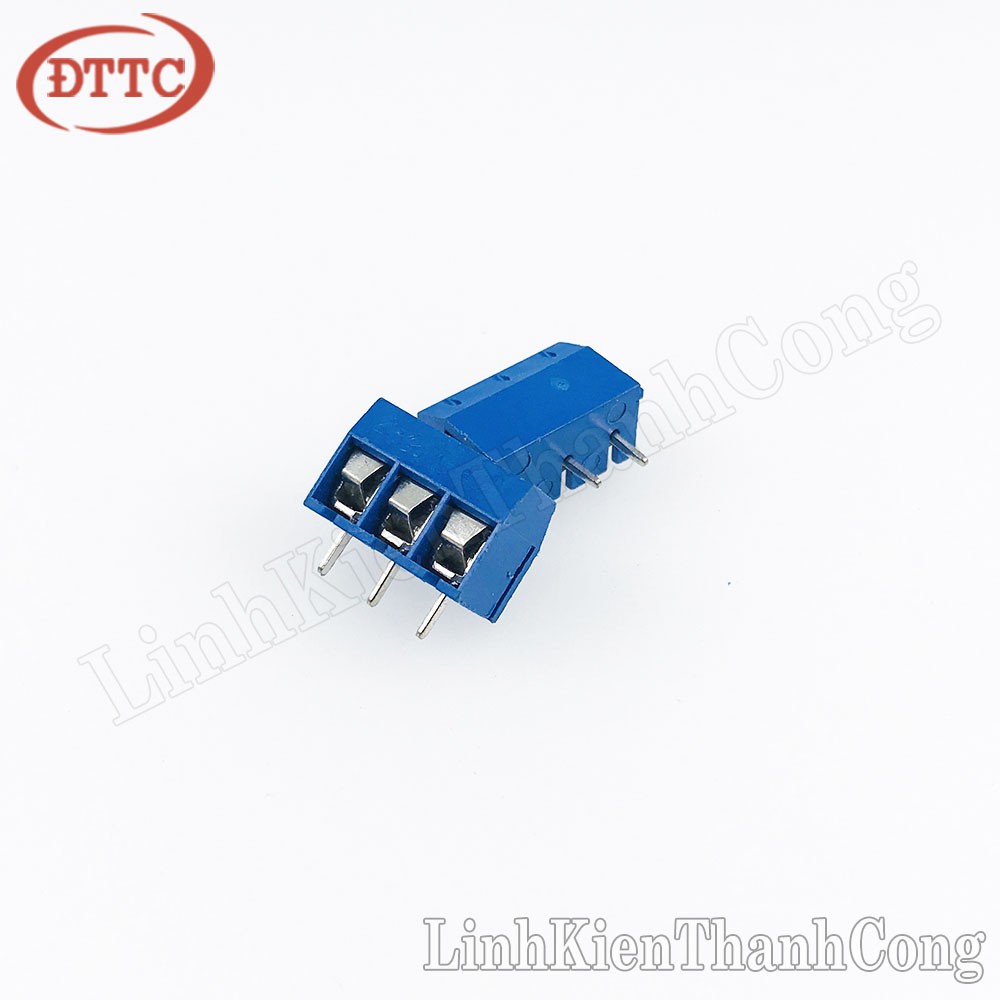 Cầu đấu dây domino (Terminal) xanh dương KF301 3P 5MM