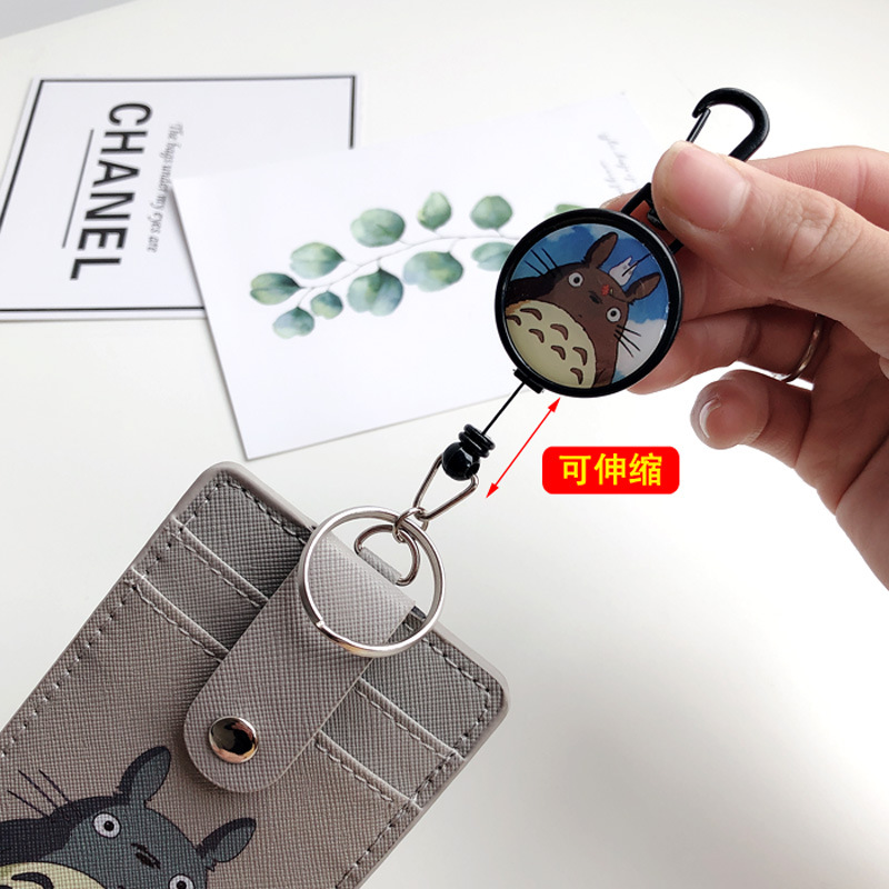 SANRIO HELLOKITTY Dây Đeo Thẻ Nhân Vật Hoạt Hình Xinh Xắn