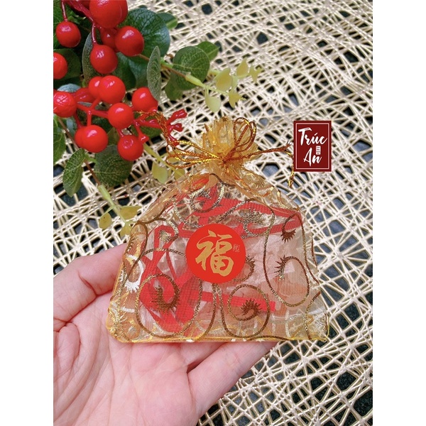🧧 Túi muối, túi thỏi vàng lưu ly PHÚC LỘC TÀI, chiêu Lộc tụ Tài cho gia chủ