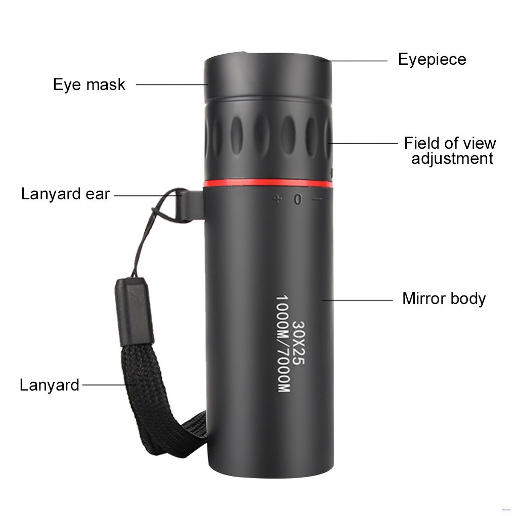 Ống nhòm Bushnell một mắt 30x25 HD mini tiện dụng