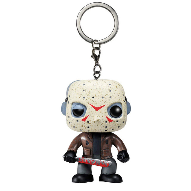 FUNKO POP Jason Voorhees Jason Voorhees Figure Decoration Model Keychain Toy Gift Car Keychain Movie Game Animation Peripheral