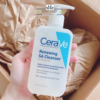 Gel rửa mặt cerave / renewing sa cleanser / 237ml