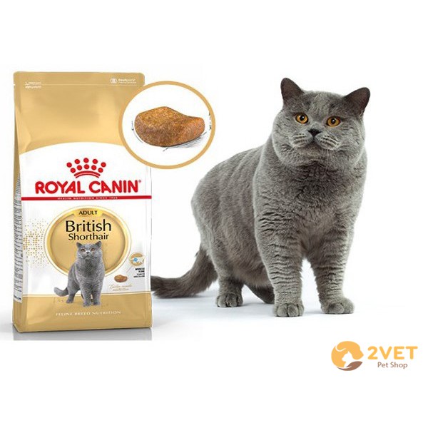 Thực Phẩm RC - BRITISH SHORTHAIR ADULT - Hạt Khô Dinh Dưỡng Dành Cho Mèo Anh Lông Ngắn - Gói 400G