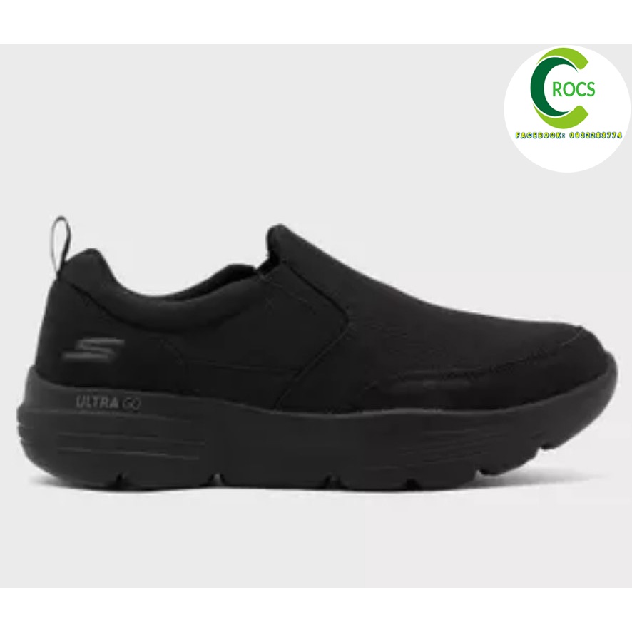 Giày thể thao leo núi  chạy bộ SKECHERS Gowalk Duro đế cao cho nam màu đen