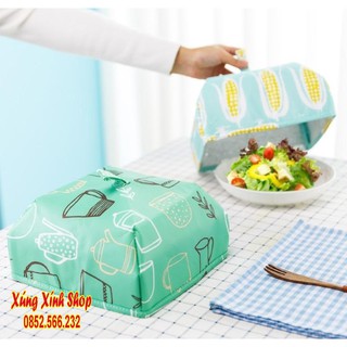 Lồng bàn gấp gọn giữ nhiệt