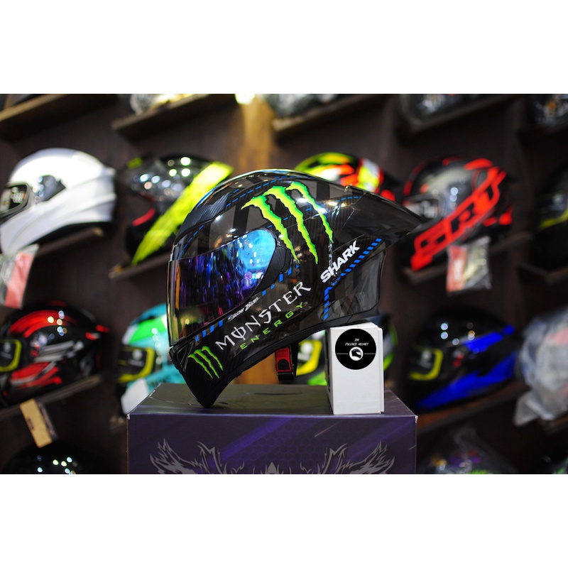 Mũ bảo hiểm Fullface Royal M138 Shark Monster+đuôi shark