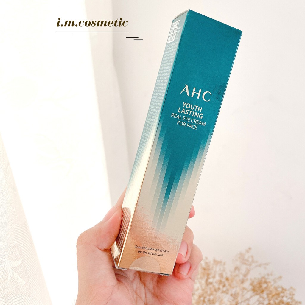 Kem Mắt AHC Youth Lasting Real Eye Cream For Face (Bản Mới Nhất 2021) | BigBuy360 - bigbuy360.vn