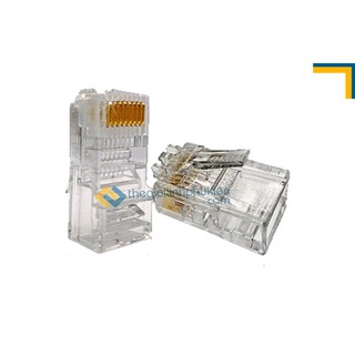 Đầu bấm mạng RJ45 nhựa mới 100%
