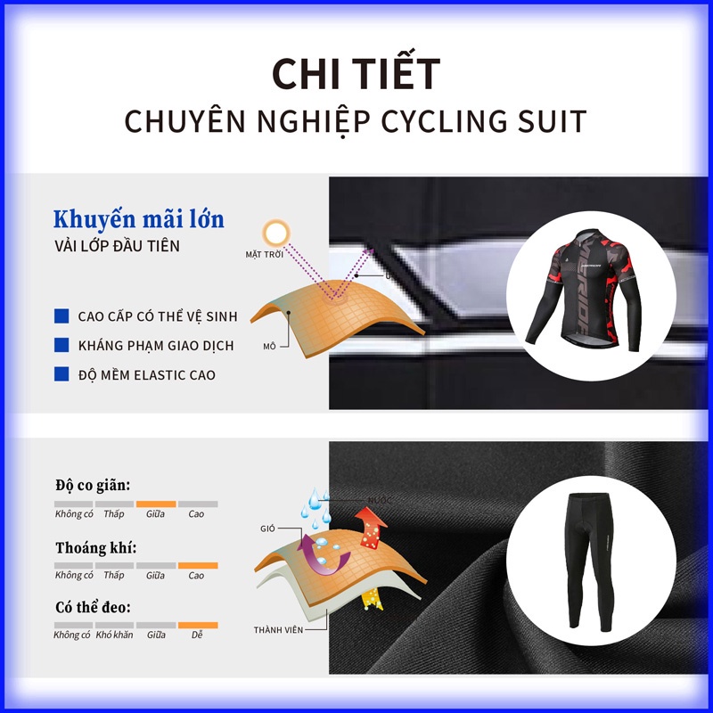 Phong cách mới Đi xe đạp Jersey dài tay của nam Jersey Phong cách cổ điển Núi ngoài trời Áo dài tay